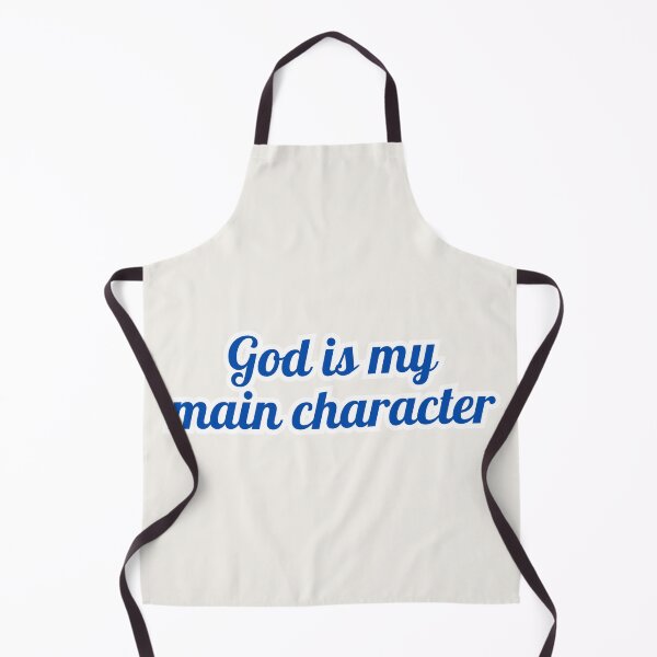 Item preview, God is My Main Character designed and sold by artwithvic.