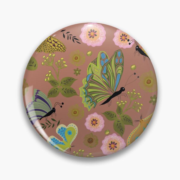 Item preview, Enchanted Moth and Butterfly Garden designed and sold by phatlizzardart.
