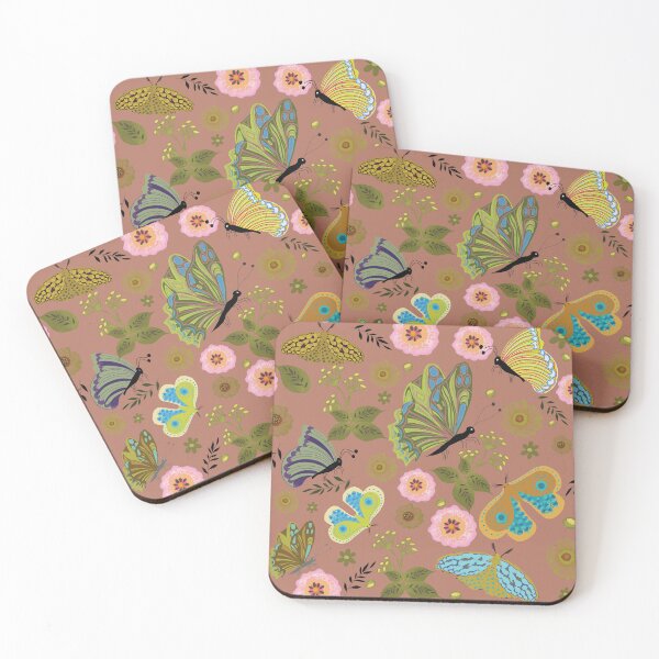 Item preview, Enchanted Moth and Butterfly Garden designed and sold by phatlizzardart.
