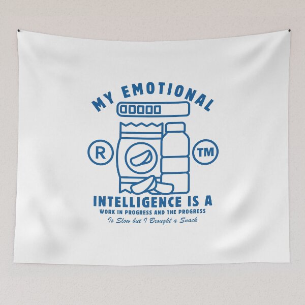 Item preview, My emotional intelligence is a work in progress designed and sold by Peerless-Prime.