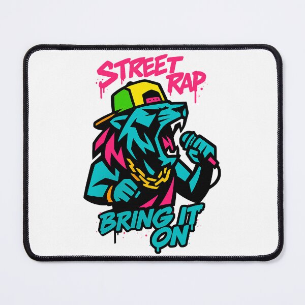 Item preview, Graffiti Street Art Rapper Tiger designed and sold by SholoStudio.