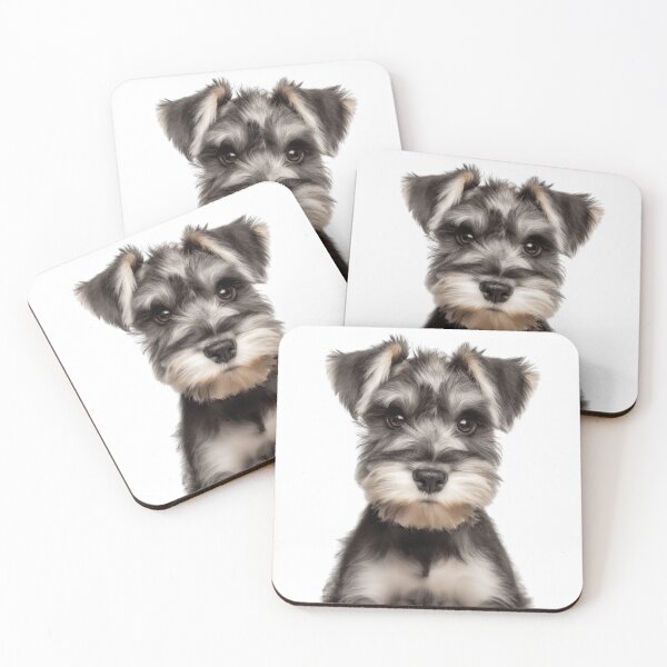 Item preview, Adorable Schnauzer Pup for Cute Schnauzer puppy lovers designed and sold by LazyOwlStore.