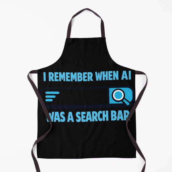 Item preview, I Remember When AI Was A Search Bar Funny Tech Humor Design designed and sold by TeeTimeTreasure.