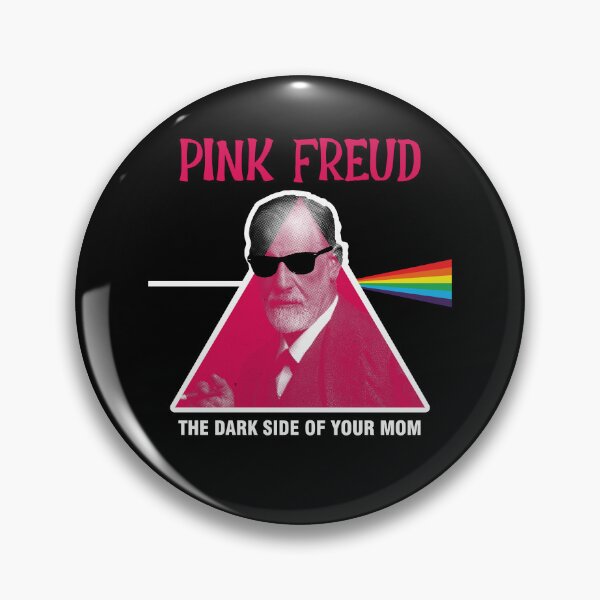 Item preview, Pink freud dark Side of Your Mom Psychoanalysis  designed and sold by CamaleonDesigns.