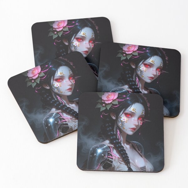 Item preview, The Porcelain War: Cyber‑Geisha Revenant designed and sold by Insomnia Art Designs.