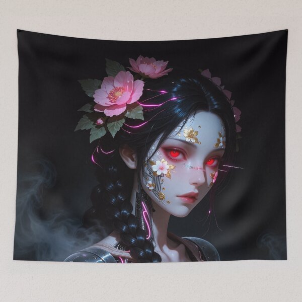 Item preview, The Porcelain War: Cyber‑Geisha Revenant designed and sold by Insomnia Art Designs.