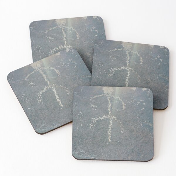 Item preview, Sun Flare Hohokam Warrior Petroglyph designed and sold by AliveInTucson.