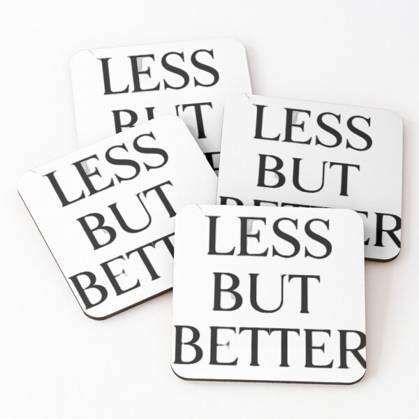Item preview, Less But Better designed and sold by BelleVibeStudio_.