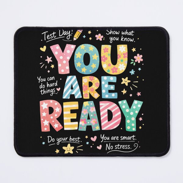 Item preview, You Are Ready Test Day T-Shirt, Testing Week Motivation Gift, Exam Day Confidence Graphic Tee for Students Women Teacher designed and sold by Maravillio.