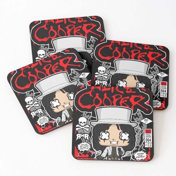 Item preview, Alice Cooper designed and sold by BombClownn.