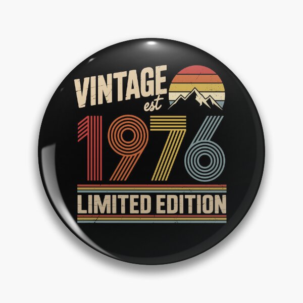 Item preview, Vintage 1976 Birthday : 50th Birthday Retro Gift, Funny Fifty Gift Idea, 50th Birthday Gift, Vintage 1976 Birthday designed and sold by Merchall  store.