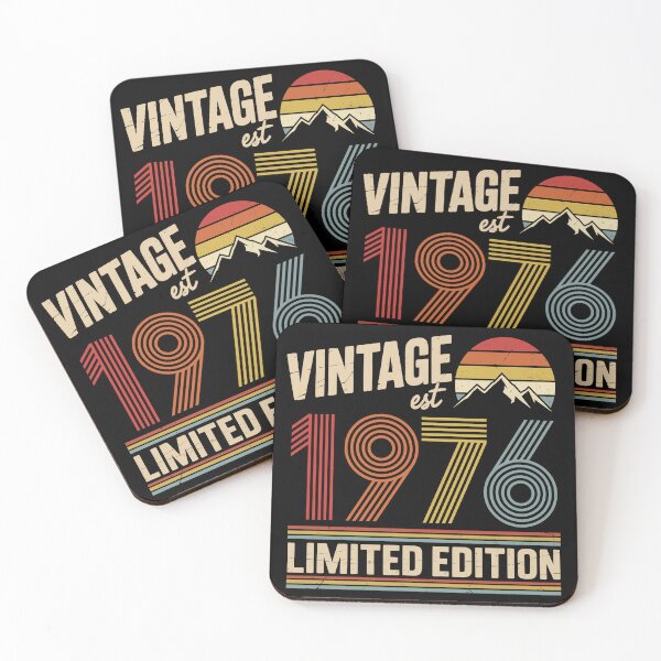 Item preview, Vintage 1976 Birthday : 50th Birthday Retro Gift, Funny Fifty Gift Idea, 50th Birthday Gift, Vintage 1976 Birthday designed and sold by Merchall  store.