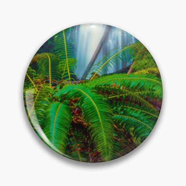 Item preview, Lush Forest Waterfall Scene designed and sold by jklune.