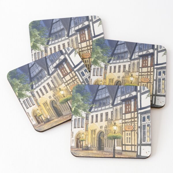 Item preview, Minden: old town at night designed and sold by sid1802.