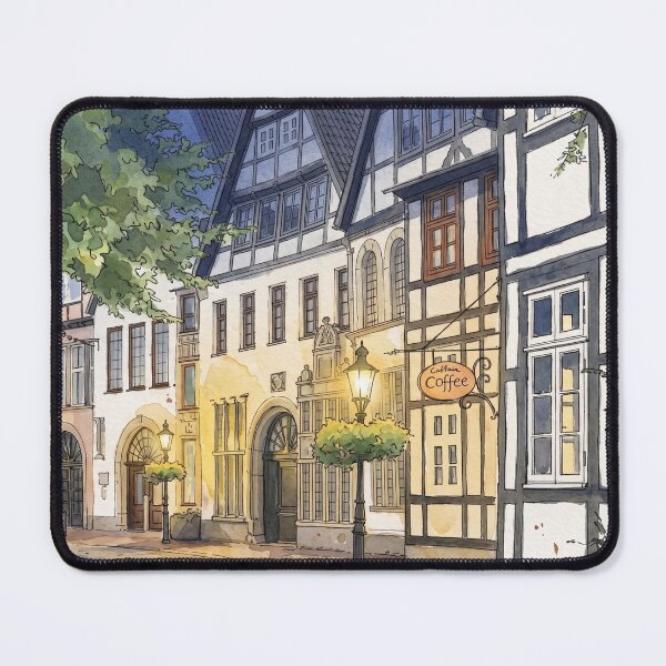 Item preview, Minden: old town at night designed and sold by sid1802.