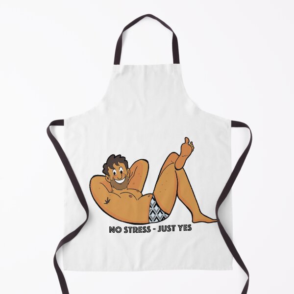 Item preview, NO STRESS JUST YES designed and sold by MarchalCartoon.