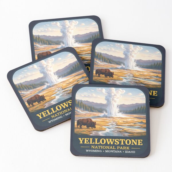 Item preview, Yellowstone National Park – USA  Nature Landscape designed and sold by wildexperience.