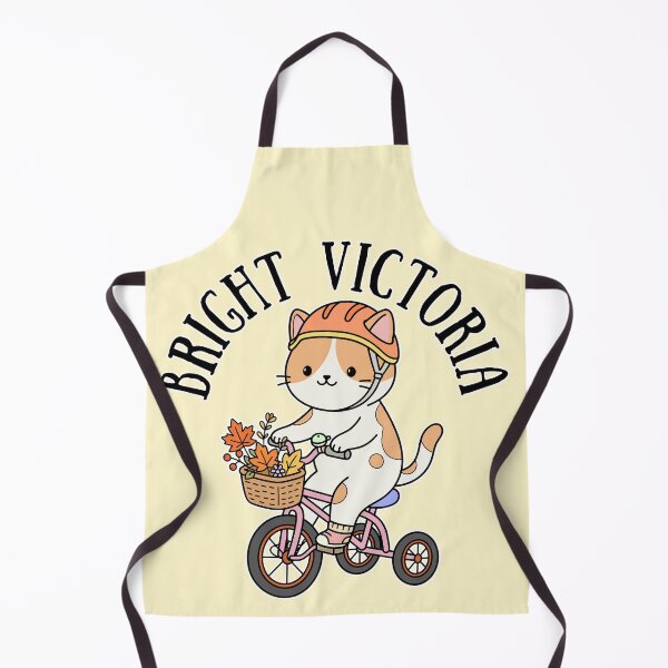Item preview, Bright Victoria Autumn Cat on Bicycle designed and sold by Blupunk.