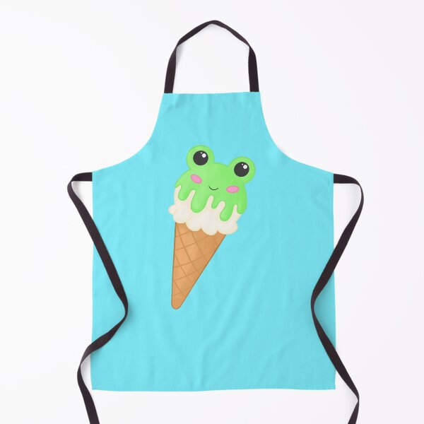 Item preview, Cute Frog Ice Cream Cone designed and sold by Sahira820.