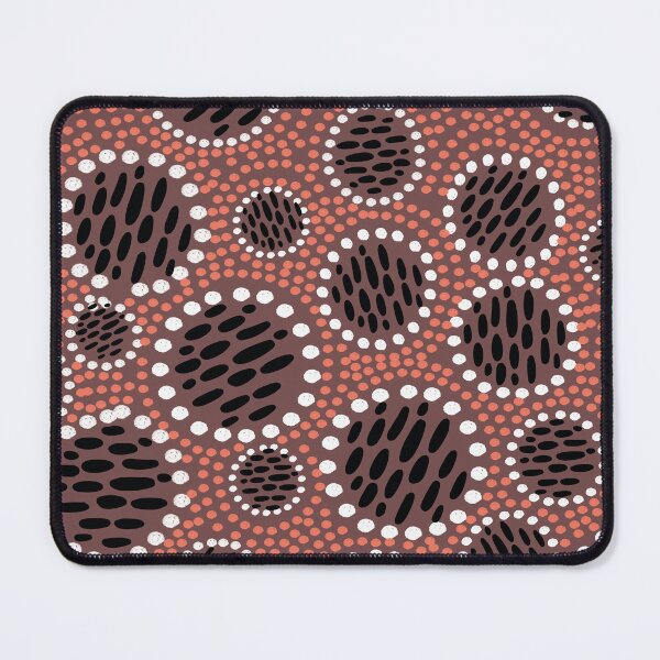 Item preview, Bold shweshwe inspired blooms in earthy colours designed and sold by phatlizzardart.