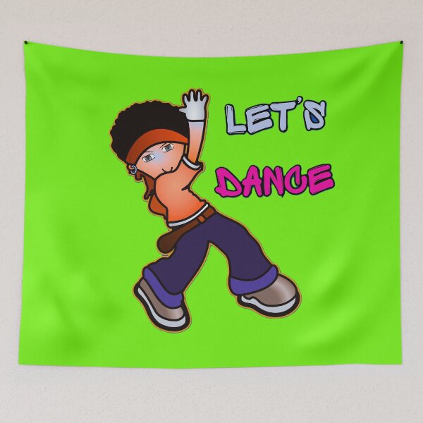Item preview, Dancing Anime Boy designed and sold by Lovemountain.