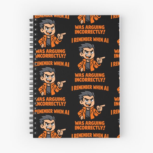 Item preview, I Remember When AI Was Arguing Incorrectly Funny Tech Humor Design designed and sold by TeeTimeTreasure.