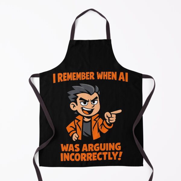 Item preview, I Remember When AI Was Arguing Incorrectly Funny Tech Humor Design designed and sold by TeeTimeTreasure.