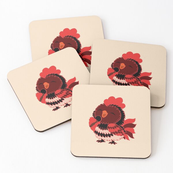 Item preview, Cute singing rooster with microphone designed and sold by Herami.