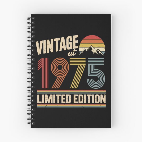 Item preview, Vintage 1975 Birthday : 51st Birthday Retro Gift, fifty One Gift Idea, 51th Birthday Gift, Vintage 1975 Birthday designed and sold by Merchall  store.