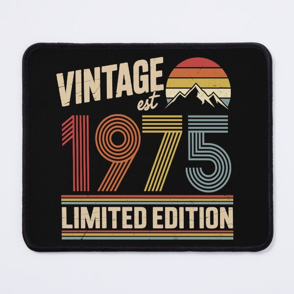 Item preview, Vintage 1975 Birthday : 51st Birthday Retro Gift, fifty One Gift Idea, 51th Birthday Gift, Vintage 1975 Birthday designed and sold by Merchall  store.