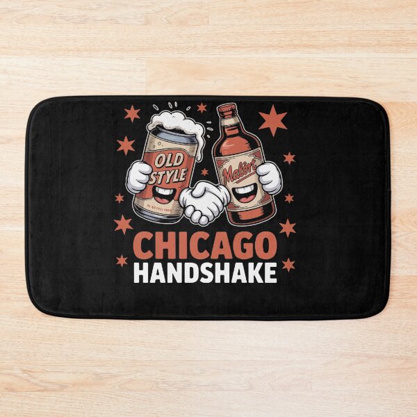 Item preview, Chicago Handshake Beer Lover Drinking Fans designed and sold by Dressed For  Duty.