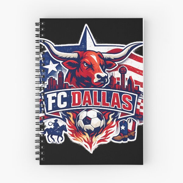 Item preview, Dallas Soccer Design Texas Football Bull Graphic Dallas Skyline Sports Fan Shirt USA Soccer Gift Texas Pride Tee designed and sold by GarnerSupplyCo.