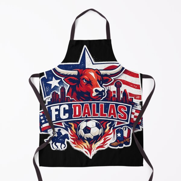 Item preview, Dallas Soccer Design Texas Football Bull Graphic Dallas Skyline Sports Fan Shirt USA Soccer Gift Texas Pride Tee designed and sold by GarnerSupplyCo.