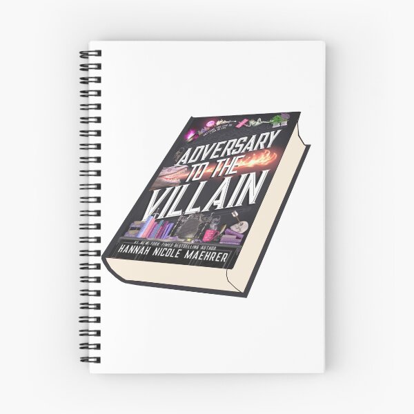 Item preview, Adversary to the Villain Hannah Nicole Maehrer Book Sticker designed and sold by baranskini.