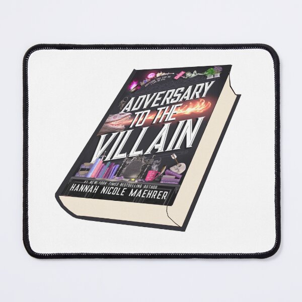 Item preview, Adversary to the Villain Hannah Nicole Maehrer Book Sticker designed and sold by baranskini.