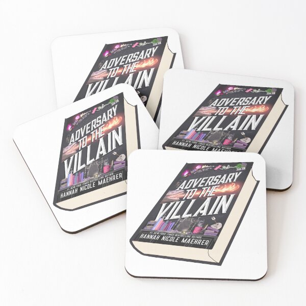Item preview, Adversary to the Villain Hannah Nicole Maehrer Book Sticker designed and sold by baranskini.