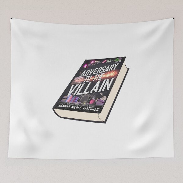 Item preview, Adversary to the Villain Hannah Nicole Maehrer Book Sticker designed and sold by baranskini.