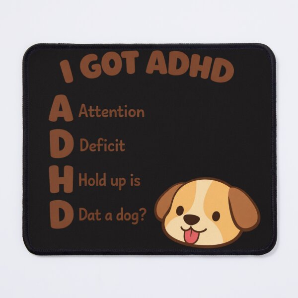 Item preview, Is That A Dog? Silly ADHD Comfort Colors T-Shirt, Neurodivergent Humor Gift, Funny ADHD Meme Graphic Tee, Unhinged Oversized Apparel designed and sold by Maravillio.