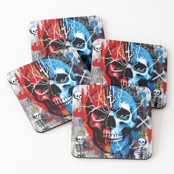 Item preview, Skeleton Graffiti designed and sold by Niagara-ReVolt.