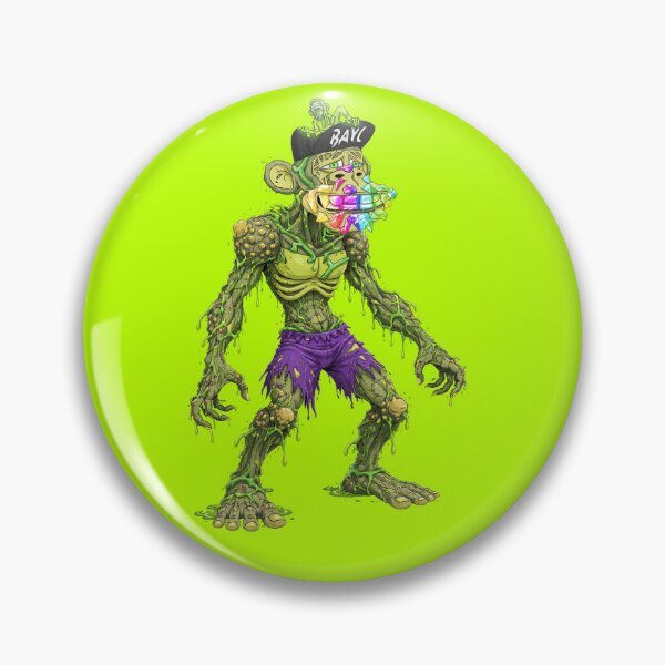 Item preview, Mutant Ape NFT Reimagined with Slime Body and Crystal Teeth designed and sold by SeriouslyArtistical.