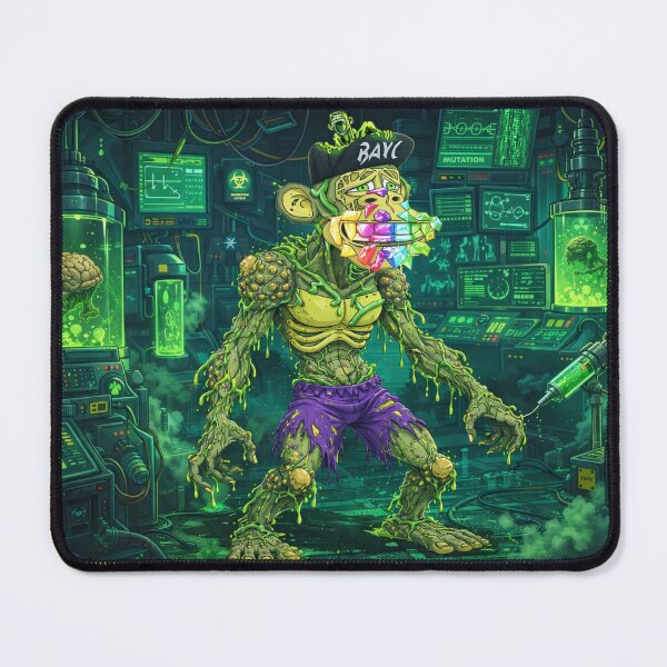 Item preview, Mutant Ape NFT Reimagined with Slime Body and Crystal Teeth designed and sold by SeriouslyArtistical.