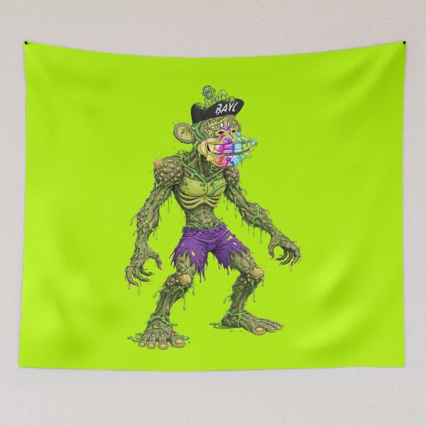 Item preview, Mutant Ape NFT Reimagined with Slime Body and Crystal Teeth designed and sold by SeriouslyArtistical.