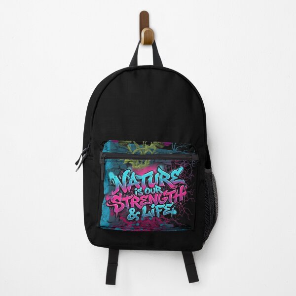 Item preview, Nature Is Our Strength & Life – Urban Graffiti Thistle designed and sold by Oksana Graf Art.