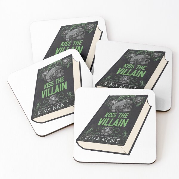 Item preview, Kiss the Villain Rina Kent Book Sticker designed and sold by baranskini.