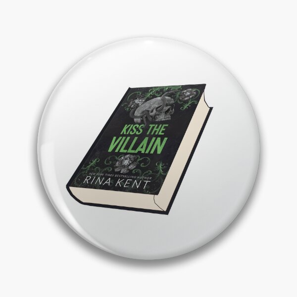 Item preview, Kiss the Villain Rina Kent Book Sticker designed and sold by baranskini.