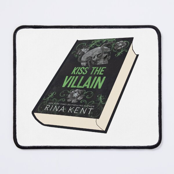 Item preview, Kiss the Villain Rina Kent Book Sticker designed and sold by baranskini.