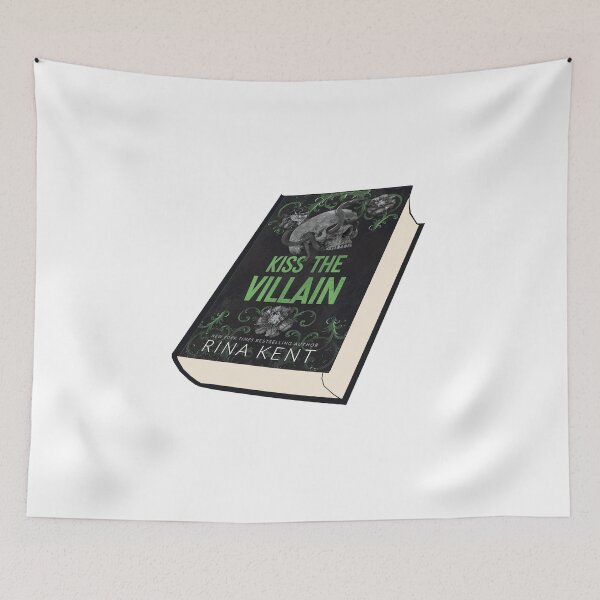 Item preview, Kiss the Villain Rina Kent Book Sticker designed and sold by baranskini.