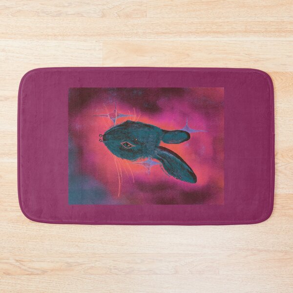 Item preview, Dreamy Red Bunny Head Surreal Aesthetic Art designed and sold by ghostieking.