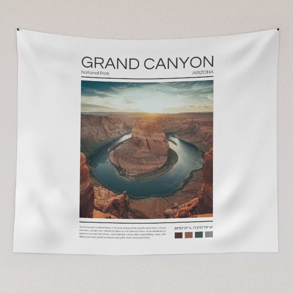 Item preview, Grand Canyon National Park - Arizona designed and sold by StudioRedKoala.