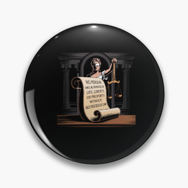 Item preview, No Person Shall Be Deprived Of Life Liberty Due Process designed and sold by Dressed For  Duty.